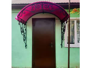 Козырек арочный навесной Козырёк 