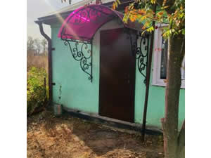 Козырек арочный навесной Козырёк 