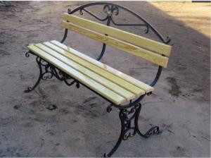 Уличная мебель Скамейка «Валенсия» со спинкой