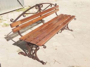 Уличная мебель Скамейка «Валенсия» со спинкой