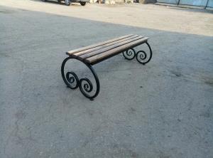 Уличная мебель СКАМЕЙКА «ВОЛНА 30»