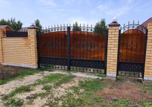 Арт. ПК- 47  </br>Со вставкой сетка Ворота «ОСАТ 1552»