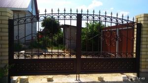 Арт. ПК- 47  </br>Со вставкой сетка Ворота «ОСАТ 1552»