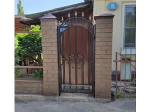 Арт. ПКЛ- 1 </br>Зашитые листом Ворота «ОСАТ 1552»