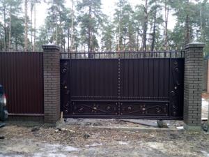 Арт. ПКЛ- 3</br>Откатные под ваш размер Ворота «Классика»