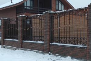 Секция забора (Свыше 1,6м),  Арт. ЗП-52 ОСАТ  1559