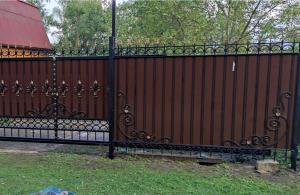 Секция забора (высота свыше 1,6м),  Арт. ЗП-66 «Базовый №13»